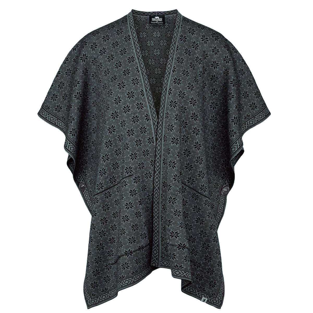 Norlender - Johanna poncho scarf | omslagdoek van merinowol