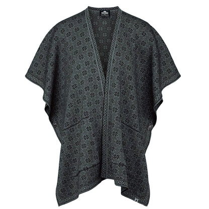 Norlender - Johanna poncho scarf | omslagdoek van merinowol