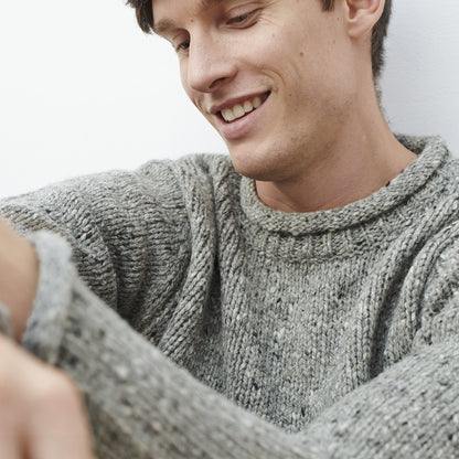 Aran Woollen Mills - R193 | wollen herentrui