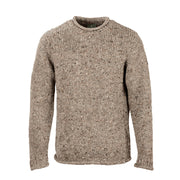 Aran Woollen Mills - R193 | wollen herentrui Brown