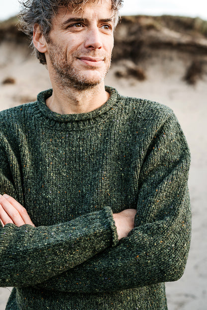 Aran Woollen Mills - R193 | Herrenpullover aus Wolle