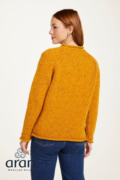 Aran Woollen Mills – R858 | Wollpullover für Damen