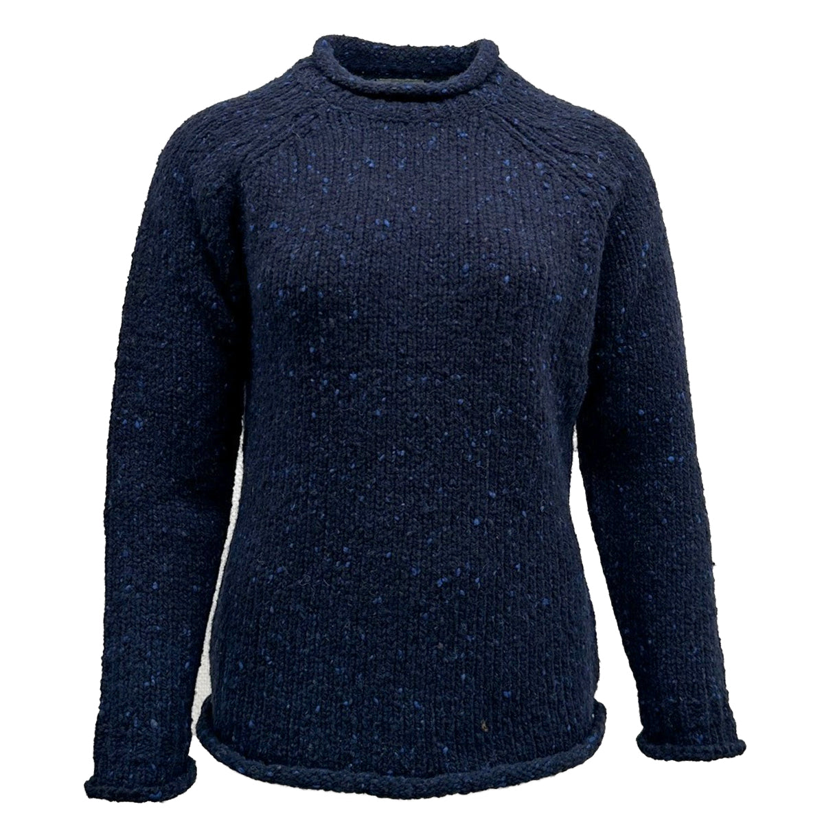 Aran Woollen Mills - R858 | wollen damestrui Navy