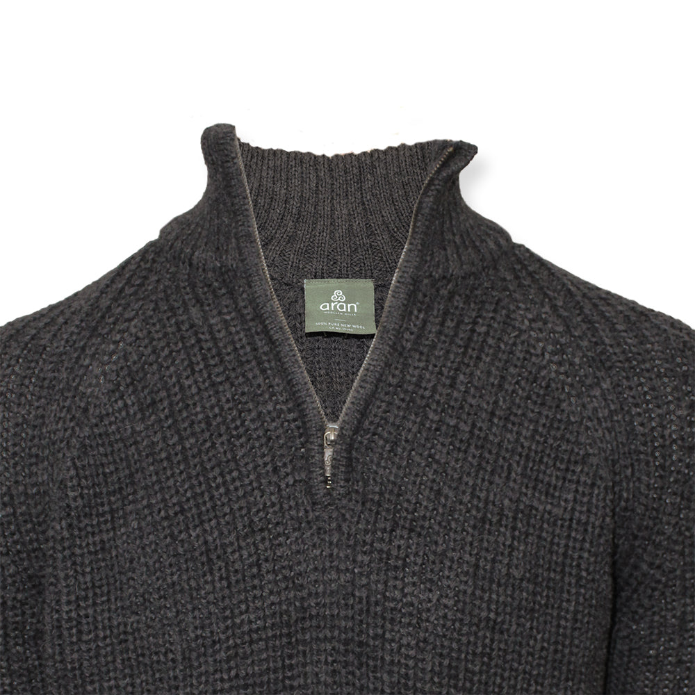 Aran Woollen Mills - R866 | Skipper-Pullover aus Wolle