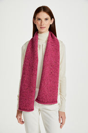 Aran Woollen Mills - R878 | sjaal van 100% wol Pink