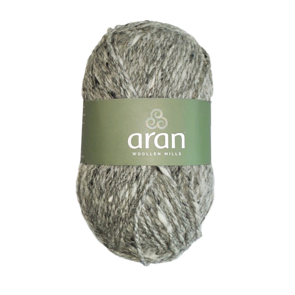 Aran Woollen Mills - R909 Donegal Tweed Yarn | Ierse breiwol Silver