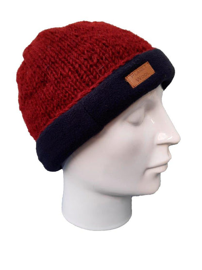 Planet wool - hat short band | woolen hat with turn-up