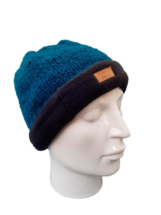 Planet wool - hat short band | woolen hat with turn-up