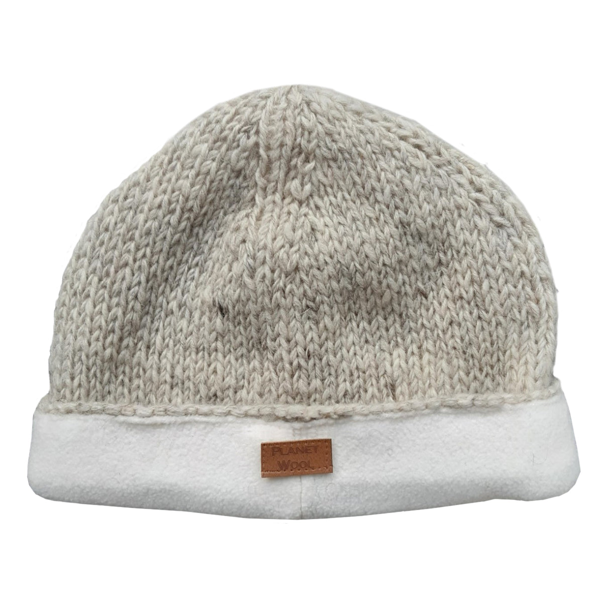Planet wool - Round hat extra | wollen muts met omslag