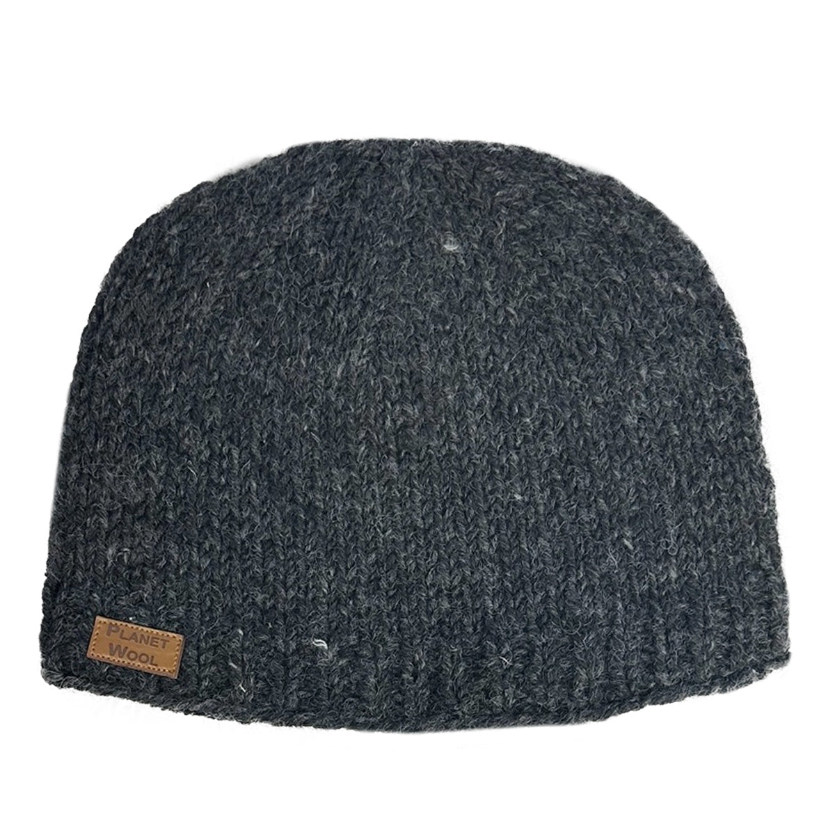 Planet wool - Round hat | wollen muts Anthracite