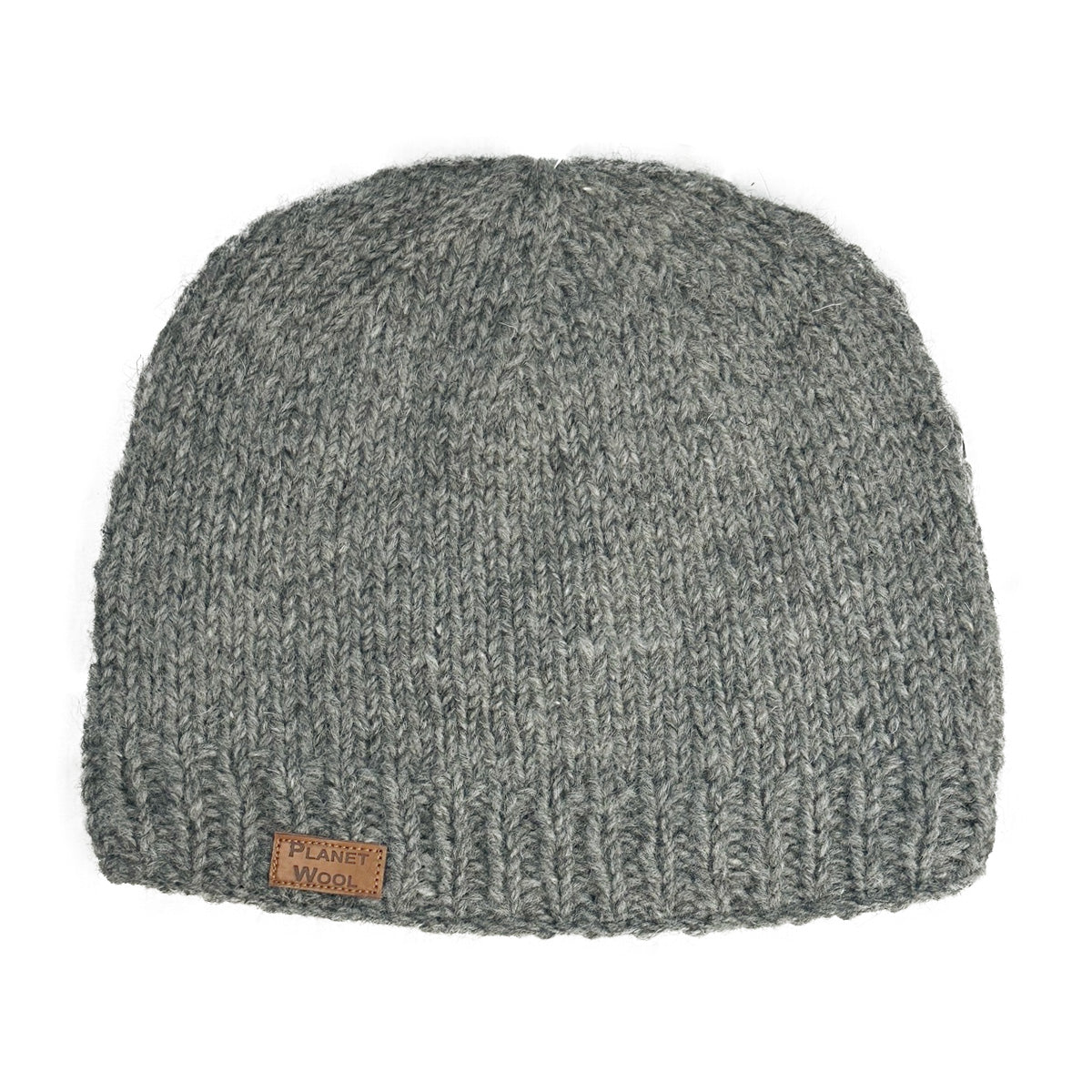 Planet wool - Round hat | wollen muts Elephant grey