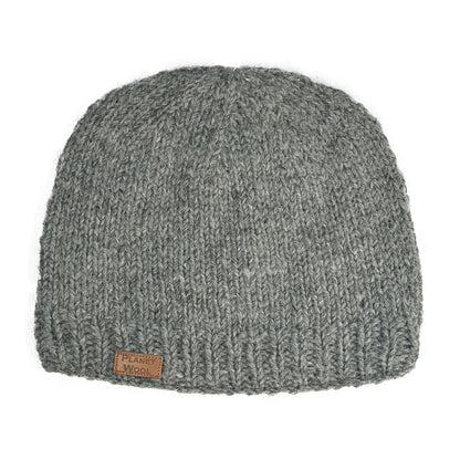 Planet wool - Round hat | wollen muts Elephant grey