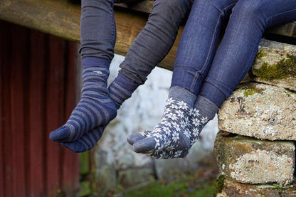 Ivanhoe of Sweden - Wool sock Snowflake | Wollsocken