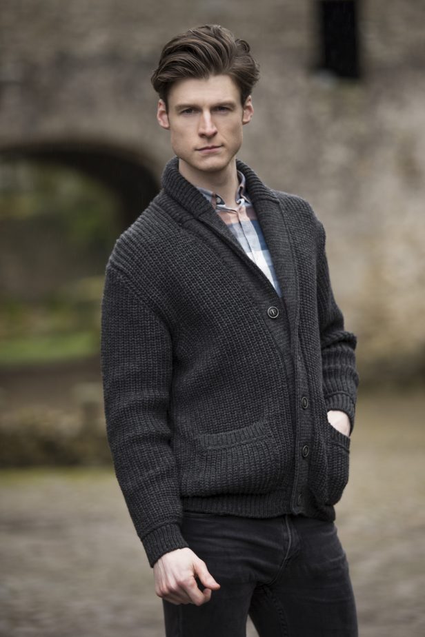 West End - SH4627 | woolen men's cardigan made of merino wool