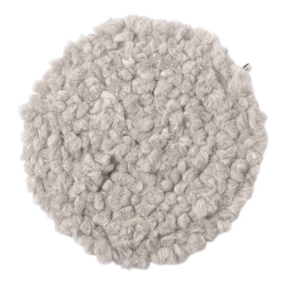 AVEVA - Seat cushion 23 raw wool | stoelkussen van wol Grey