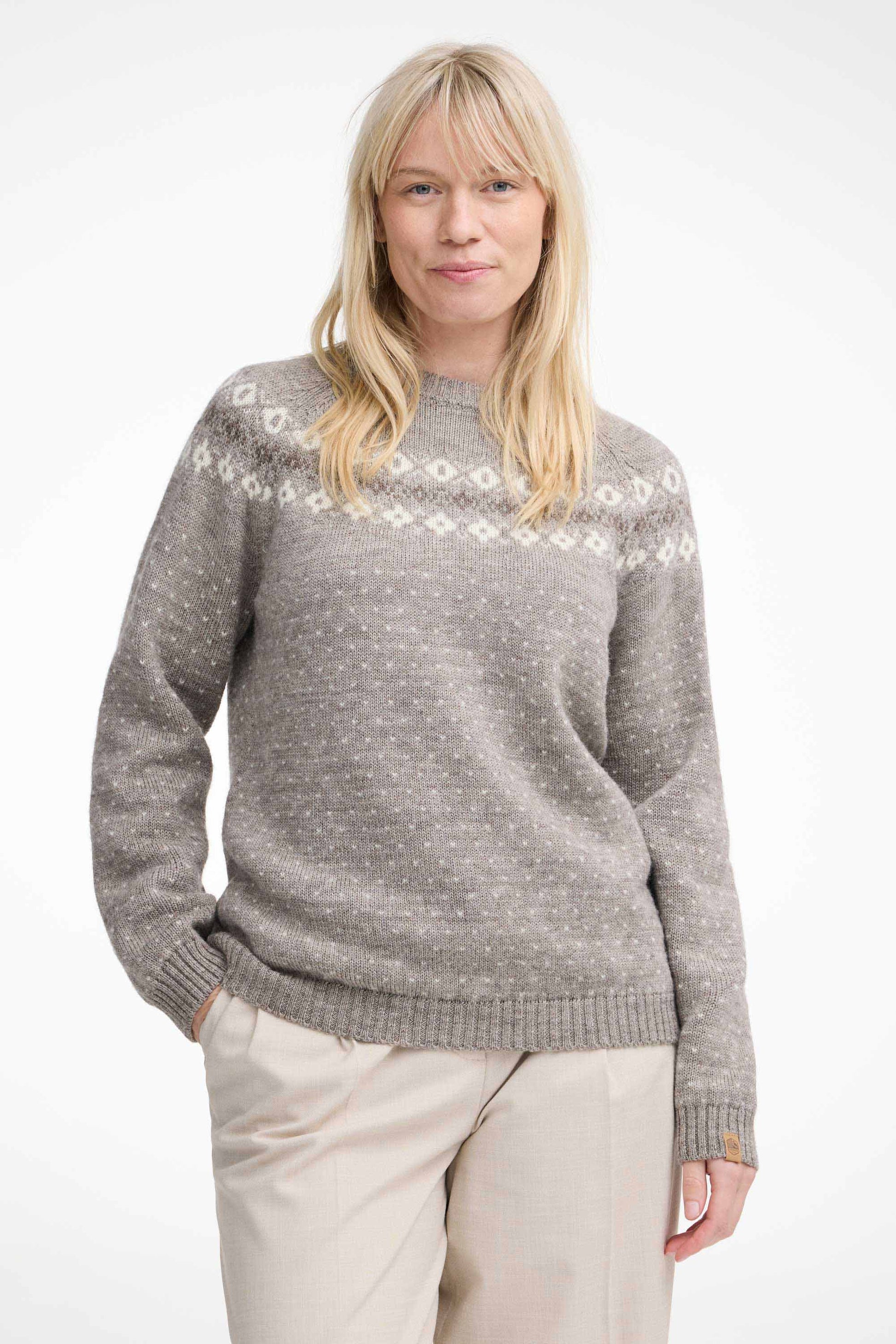 Ivanhoe Knitted in Sweden - Sire crewneck | Noorse wollen trui