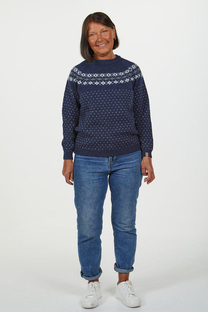 Ivanhoe Knitted in Sweden - Sire crewneck | Noorse wollen trui