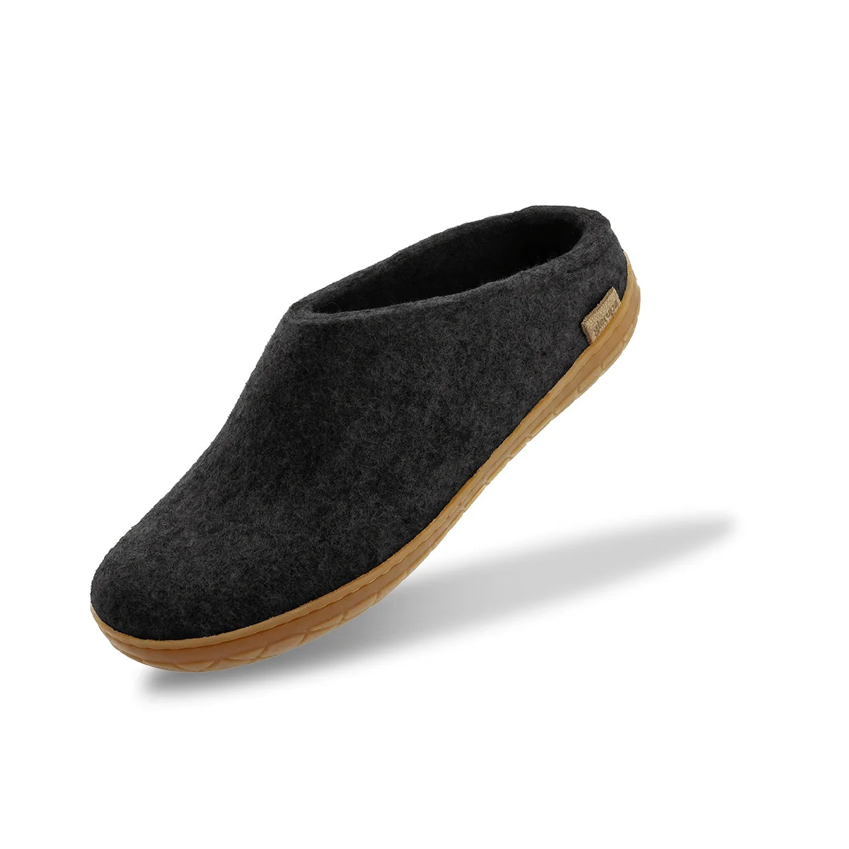 Glerups | Slipper mit Gummisohle - Charcoal