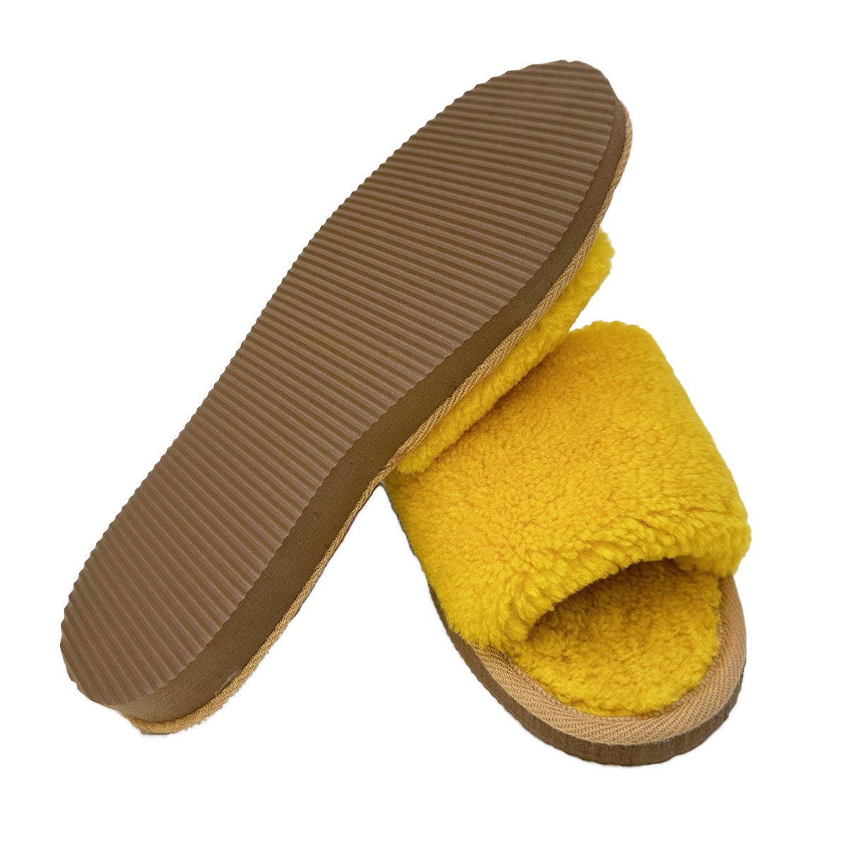 Texelana Strandloper | slipper van schapenvacht