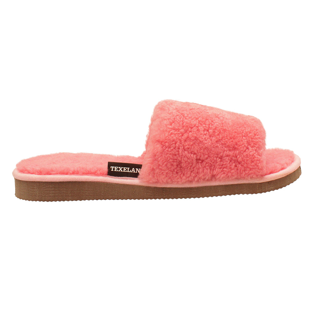 Texelana Strandloper | slipper van schapenvacht