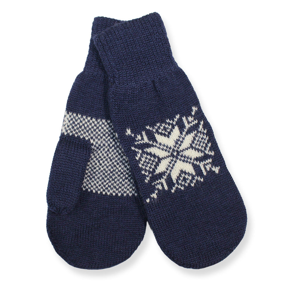 Norlender - Snowflake Mittens | Fäustlinge aus Wolle