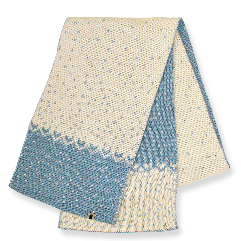 Norlender - Snowstorm scarf | wollen sjaal