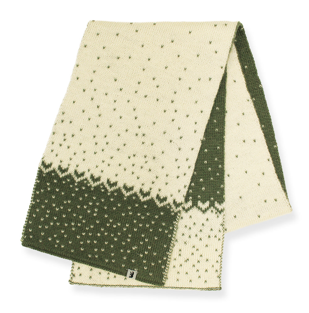 Norlender - Snowstorm scarf | wollen sjaal