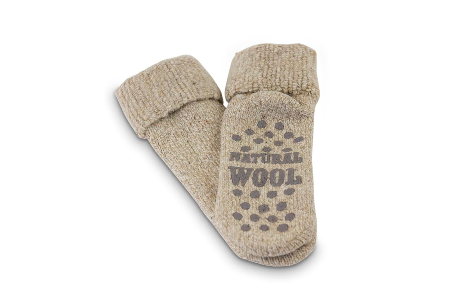 Apollo | antislip noppen sokken Beige