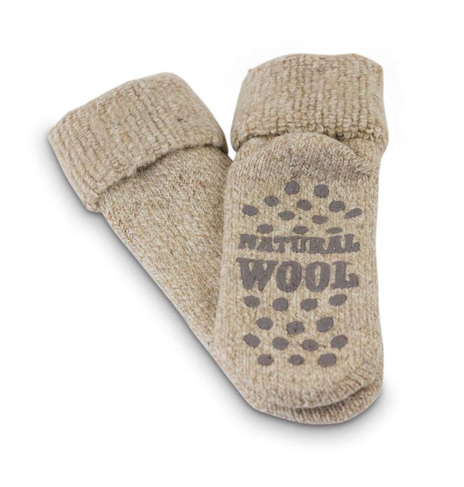 Apollo | antislip noppen sokken Beige
