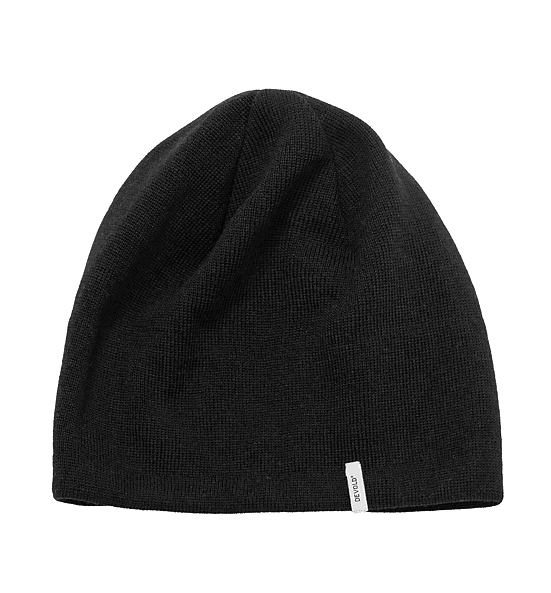 Devold - Everyday Wool Beanie | muts van merinowol Black