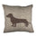 Belpo - Wool cushion dachshund | wool cushion
