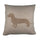Belpo - Wool cushion dachshund | wool cushion