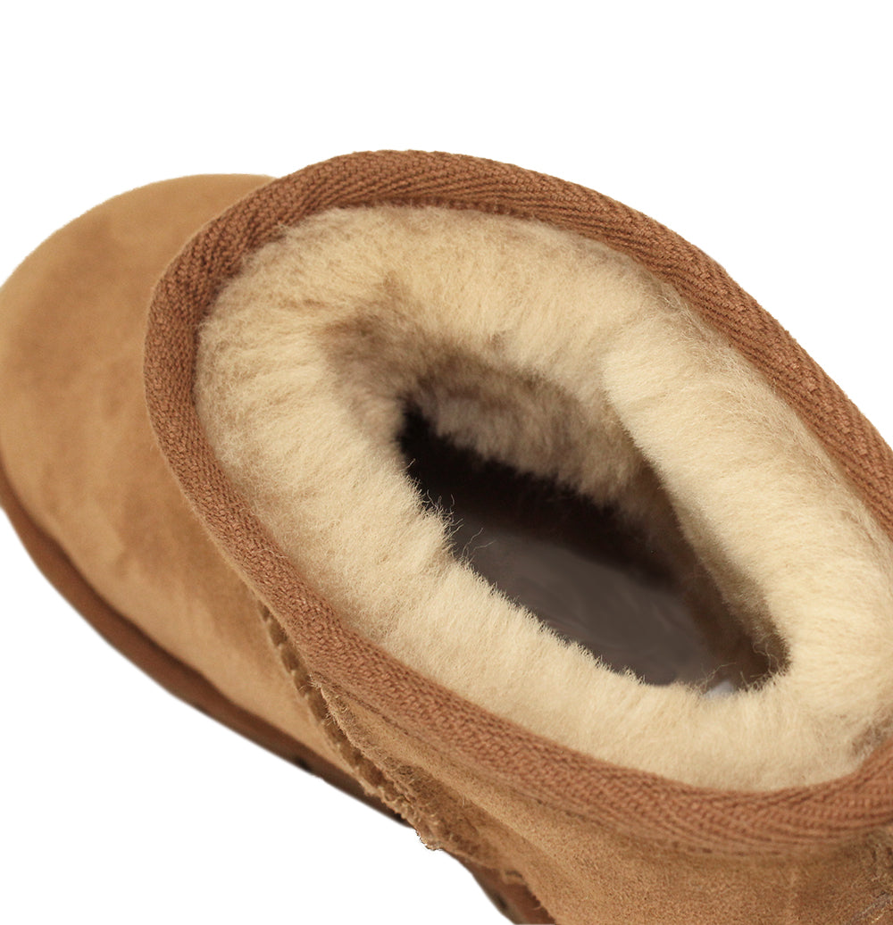 Texelana Jutter | Premium pantoffel laars van schapenvacht