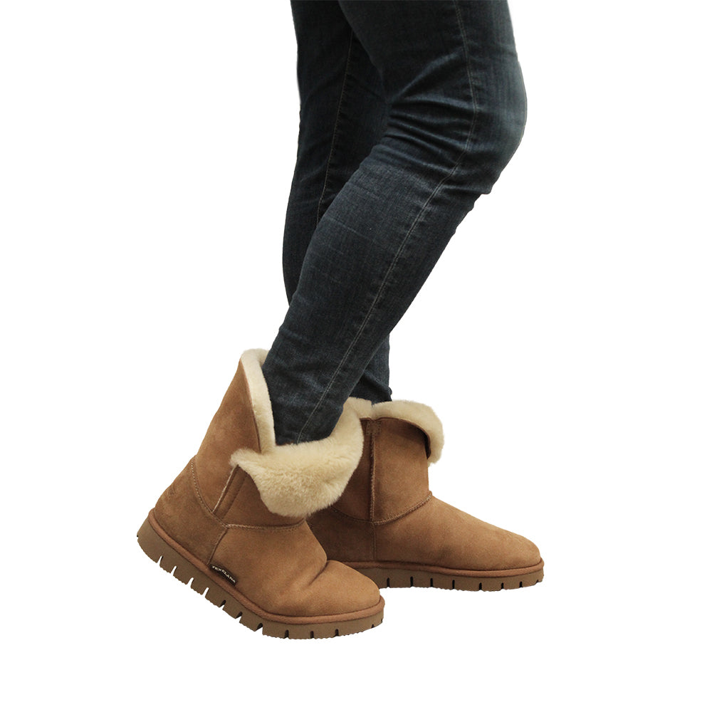 Texelana - Premium boot Fold | sheepskin boot