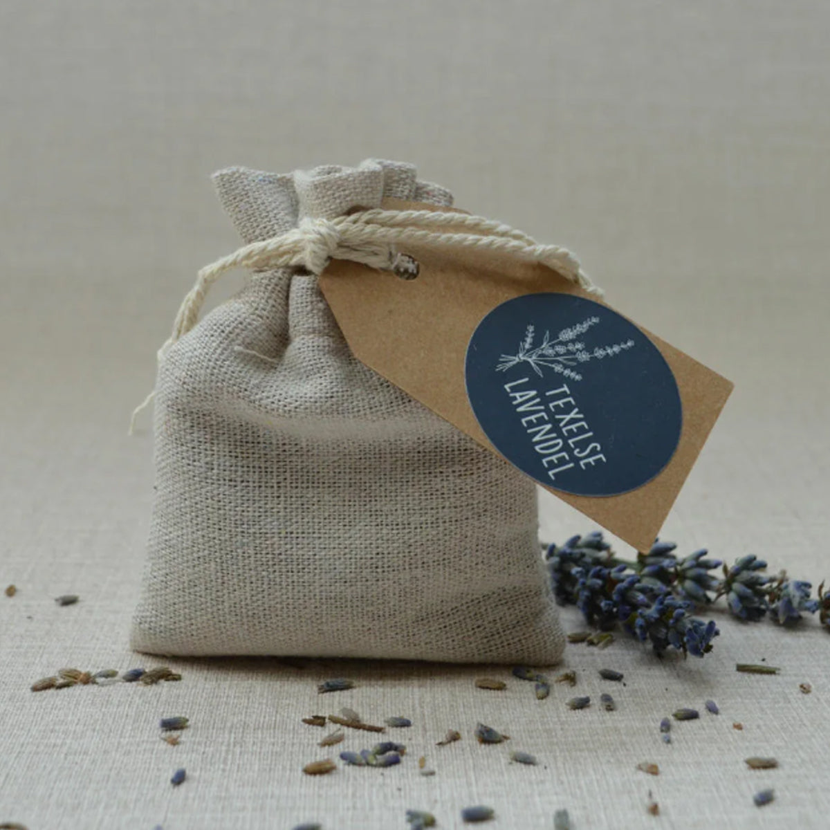Texelse Lavendel - linnen geurzakje met lavendel