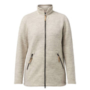 Ivanhoe Knitted in Sweden - NLS Twig Long FZ | women's full-zip cardigan