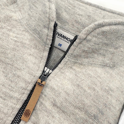 Ivanhoe Knitted in Sweden - NLS Twig Long FZ | women's full-zip cardigan