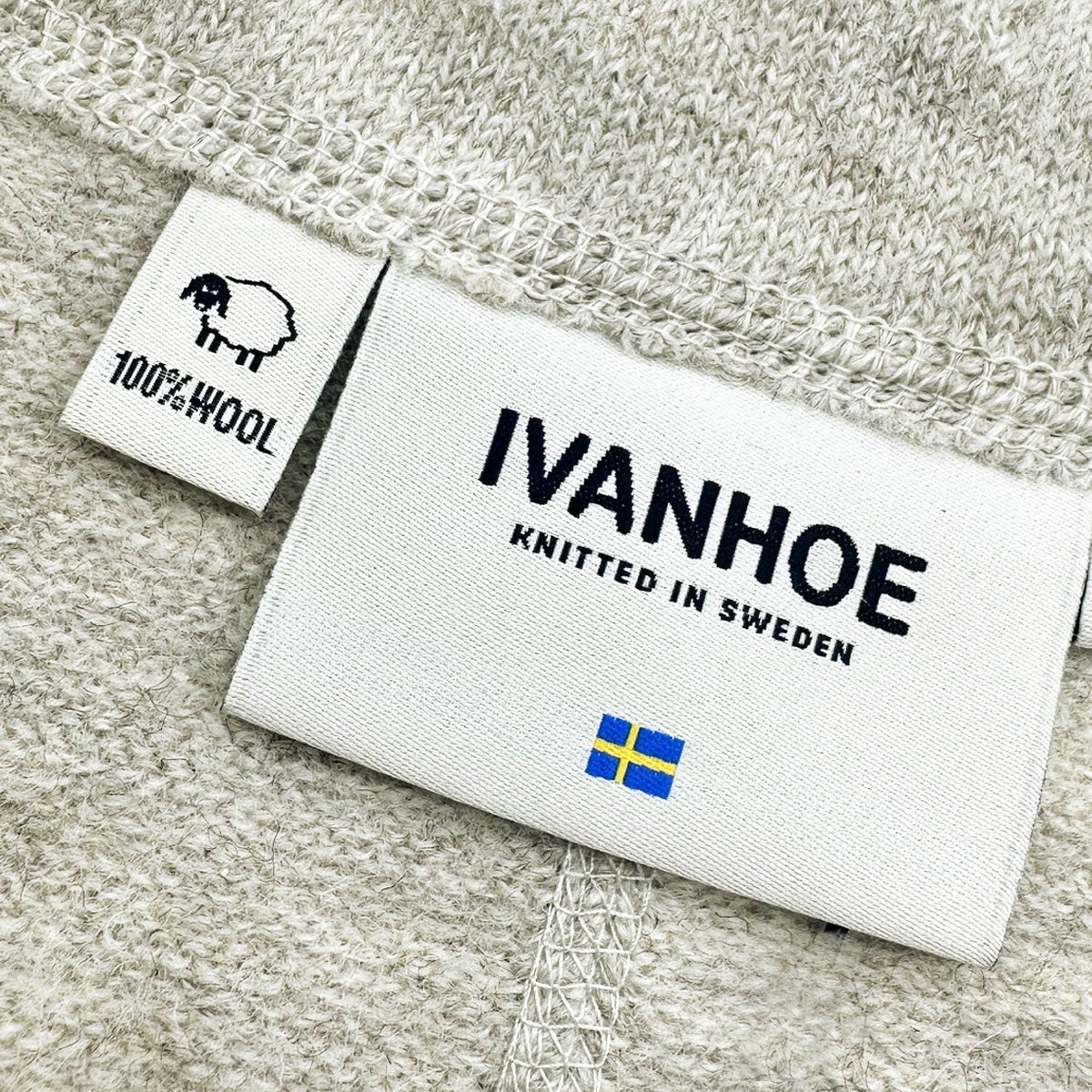 Ivanhoe Knitted in Sweden - NLS Twig Long FZ | women's full-zip cardigan