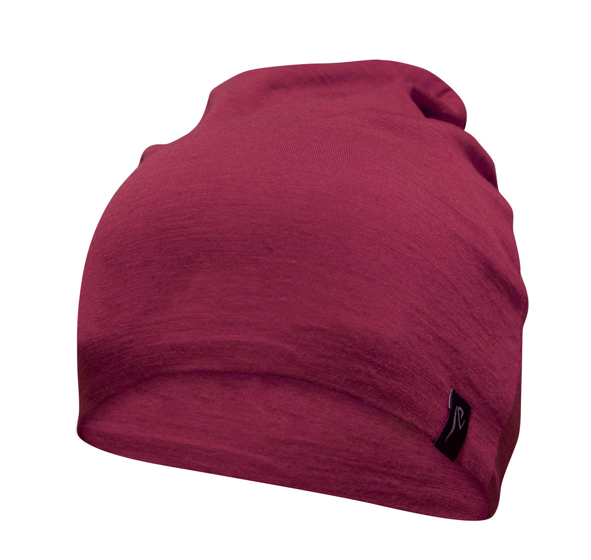 Ivanhoe Knitted in Sweden - Underwool hat | muts van merinowol Royal cherry