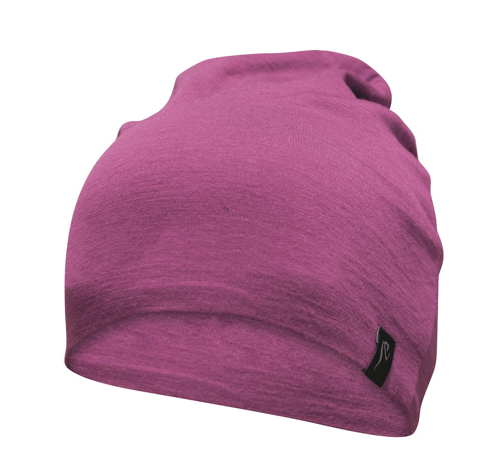 Ivanhoe Knitted in Sweden - Underwool hat | muts van merinowol Lilac rose