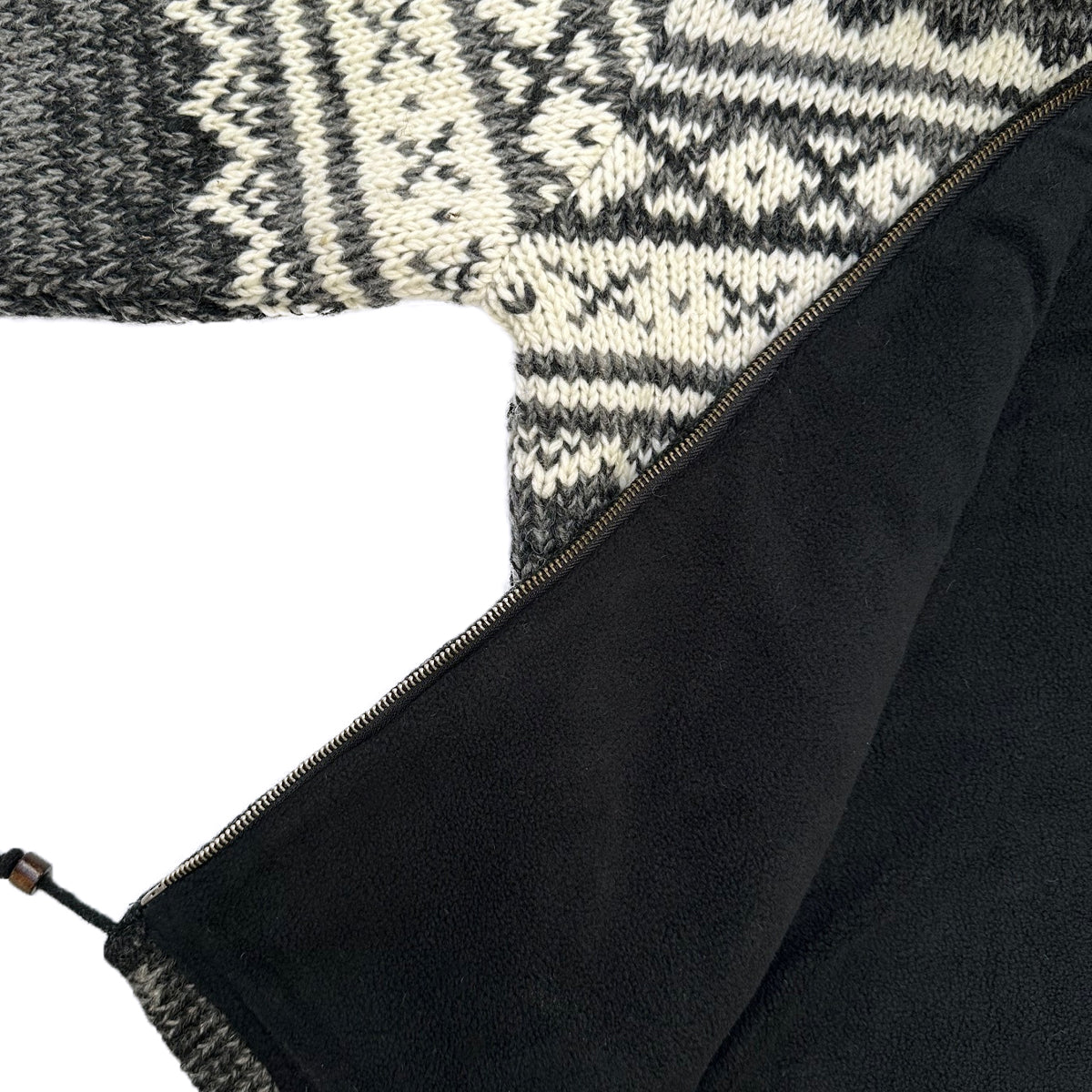 Planet Wool - Chest Pat | wollen vest met fleecevoering