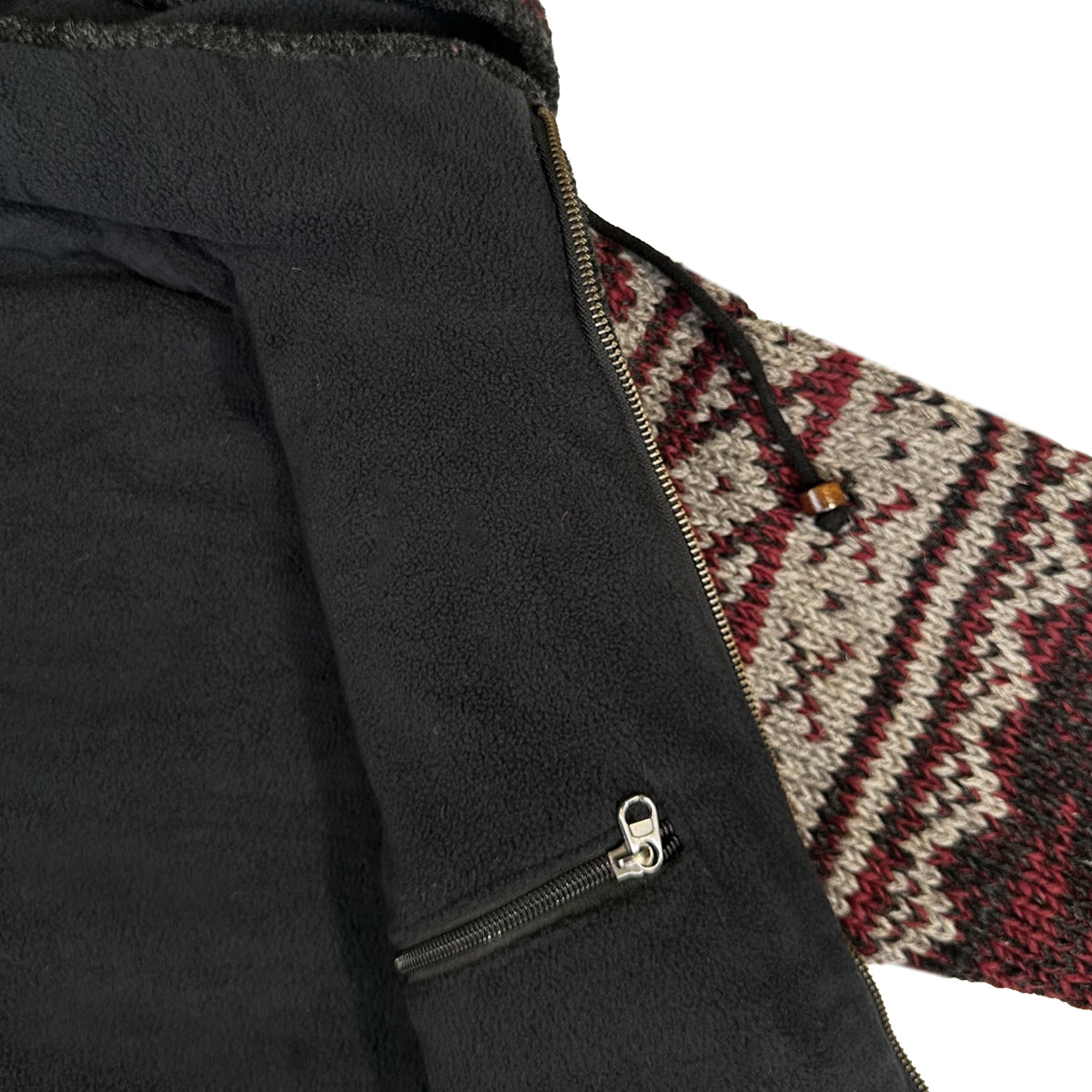Planet Wool - Chest Pat | wollen vest met fleecevoering