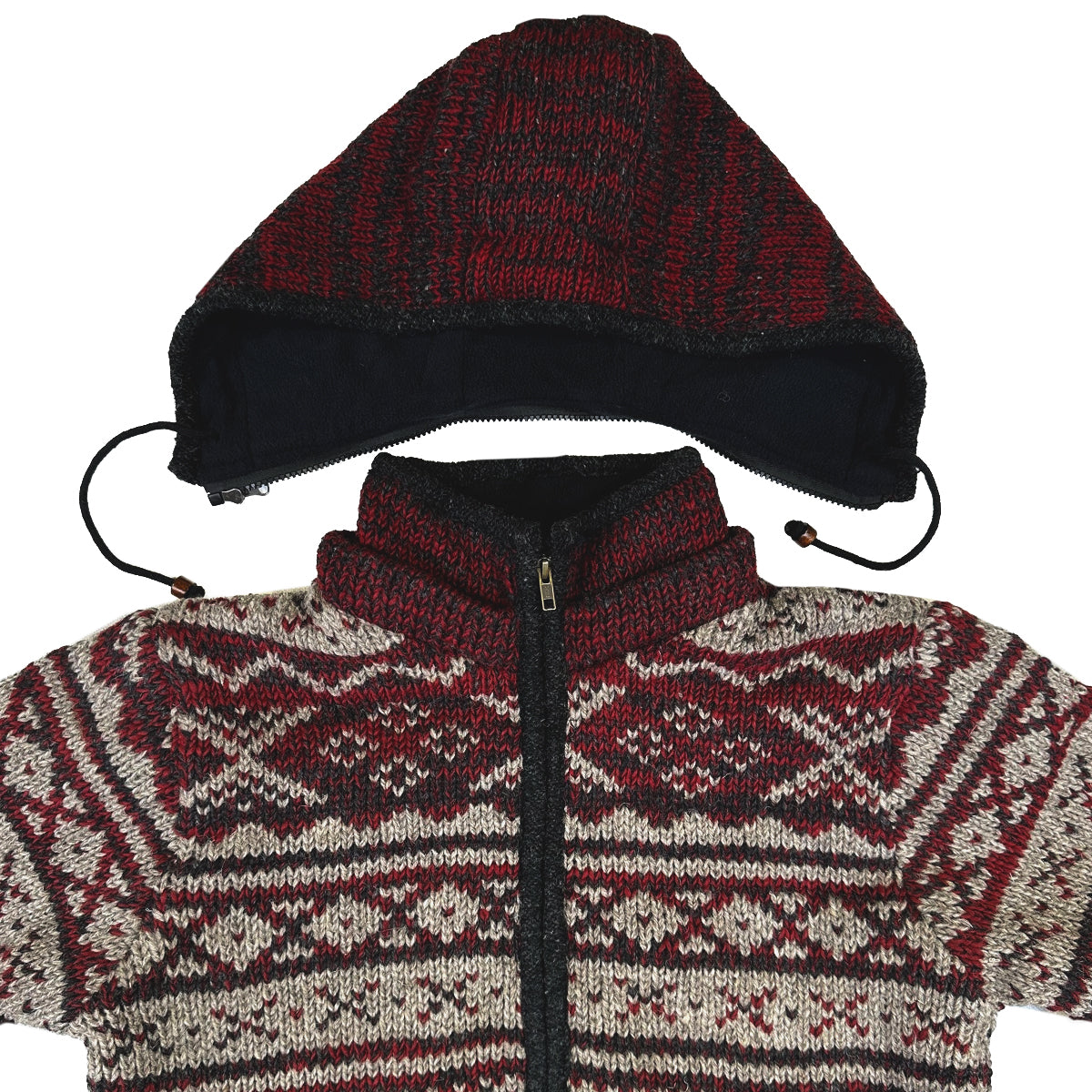 Planet Wool - Chest Pat | wollen vest met fleecevoering