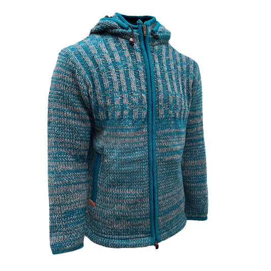 Planet Wool - Sherpa | wool cardigan with fleece lining