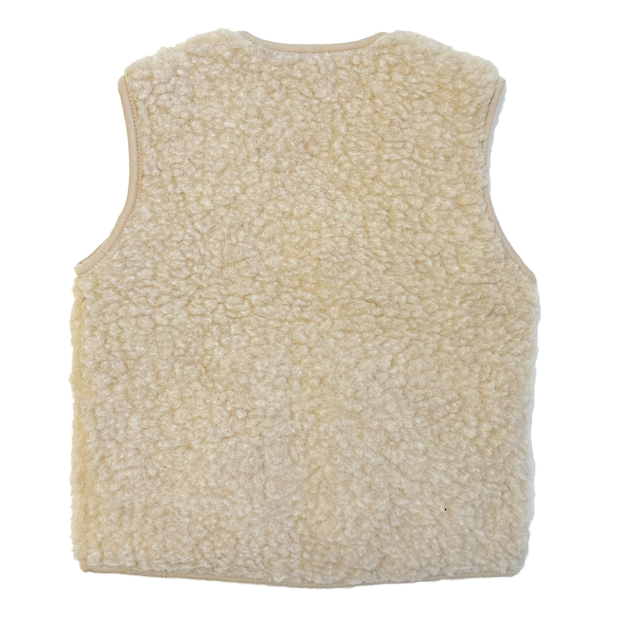 We are Wovens - Kids vest zipper | wollen kinder bodywarmer