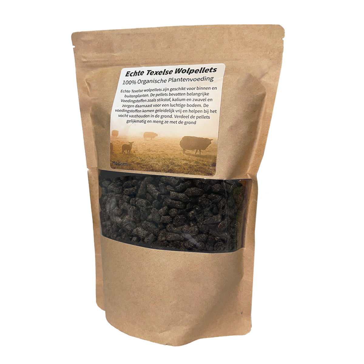 Echte Texelse Wolpellets van Texelse schapenwol 750 gram