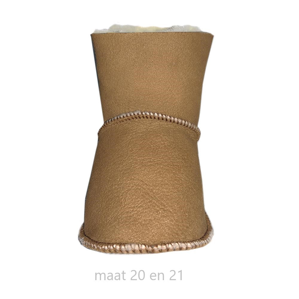 Texelana Marel | babypantoffel van schapenvacht