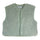Yoko Wool - Camy vest | bodywarmer van wolborg Green