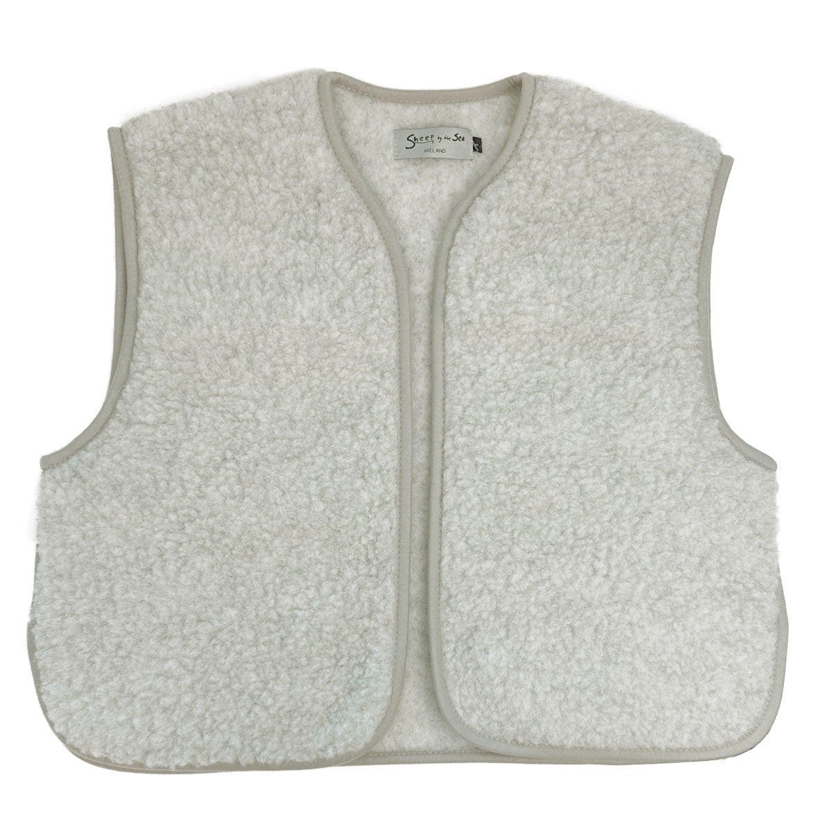 Yoko - Camy vest | bodywarmer van wolborg Light grey