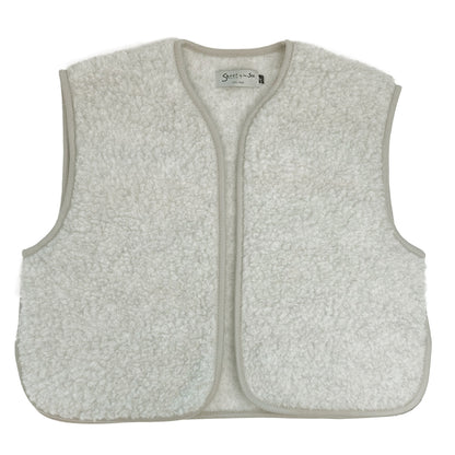 Yoko - Camy vest | bodywarmer van wolborg Light grey